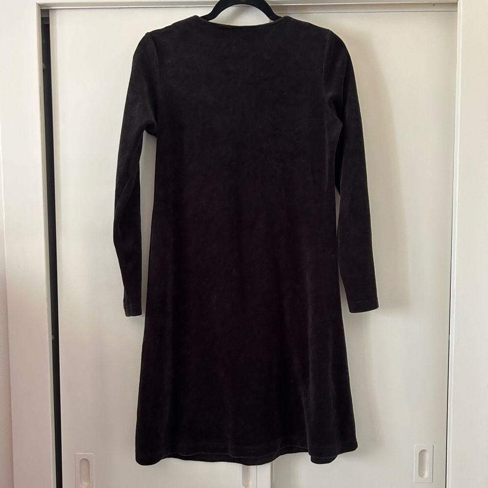 Hanna Andersson Black Square Neck Dress Size XS - Picture 2 of 6